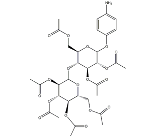 4-Aminophenyl 2,3,6-Tri-O-acetyl-4-O-(2,3,4,6-tetra-O-acetyl--D-glucopyranosyl)--D-glucopyranoside
